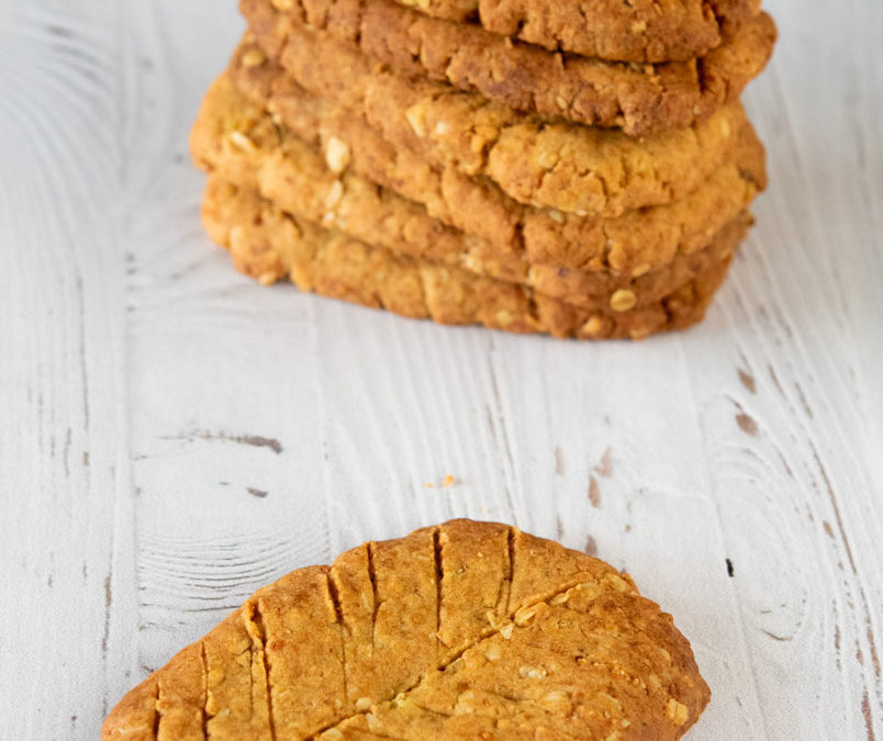 Biscuits protéinés à la vanille