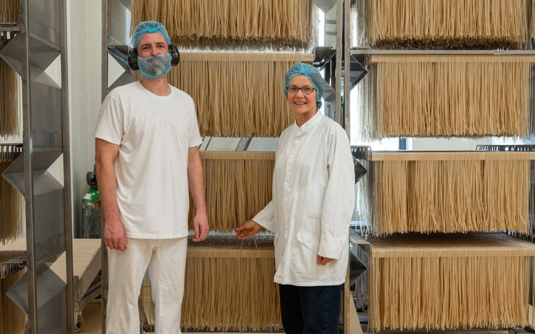 Les tagliatelles de riz « made in France » d’Autour du Riz