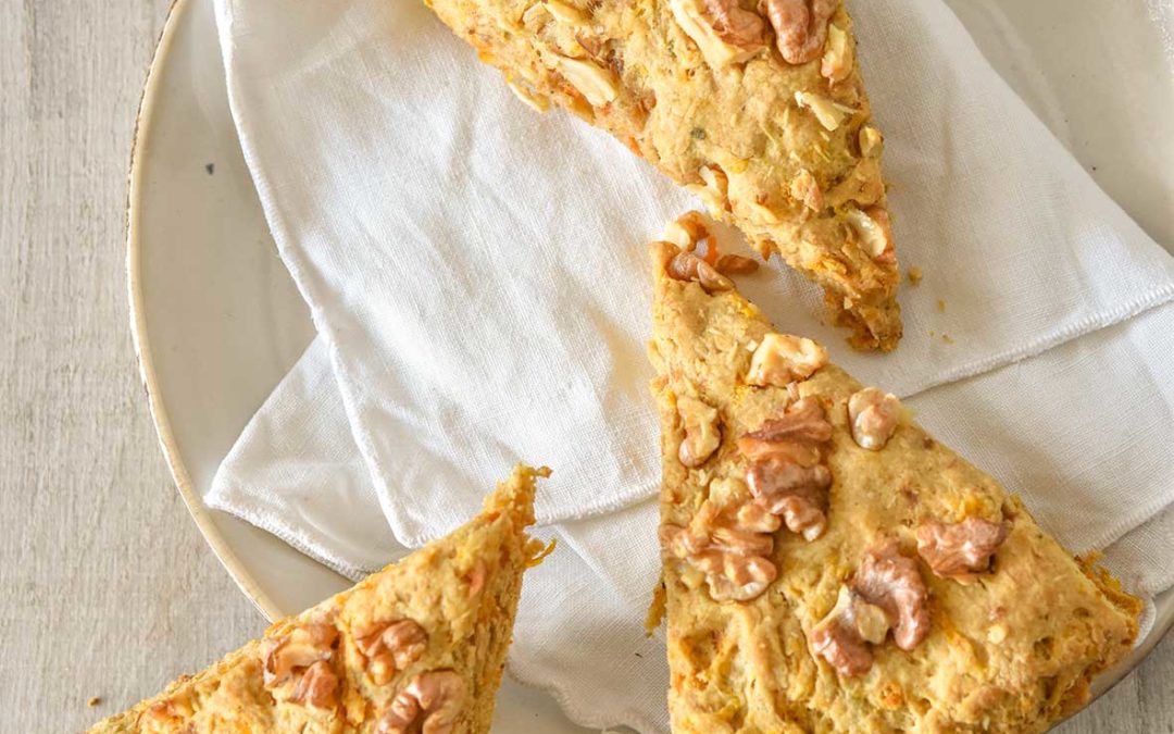 Scones de carottes