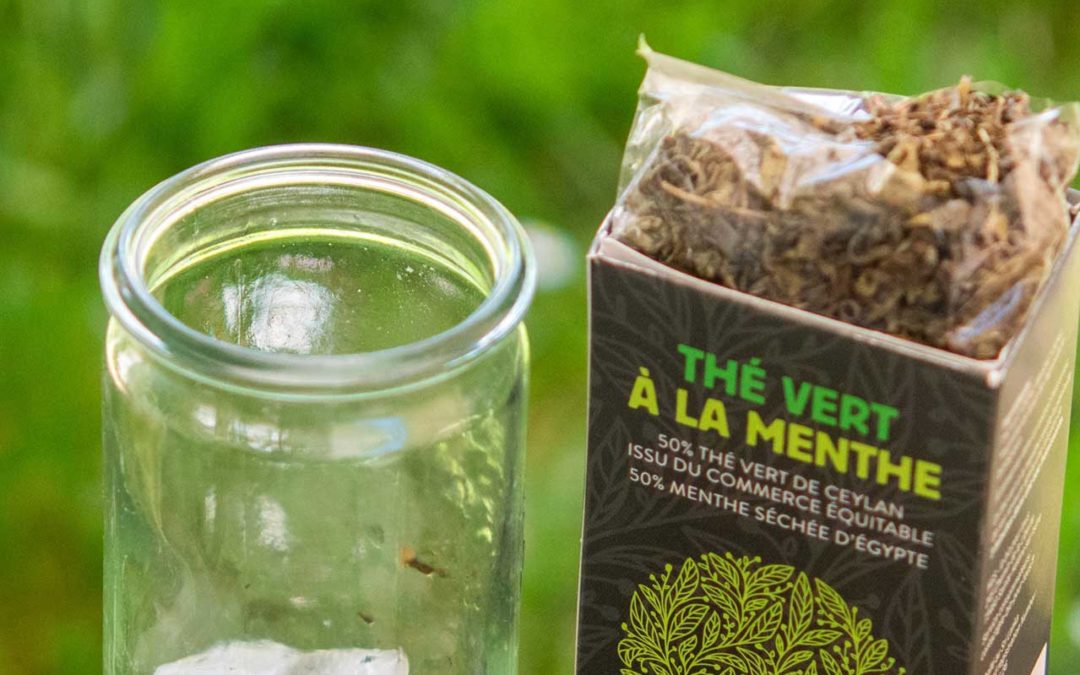Le thé glacé, méthode koridashi