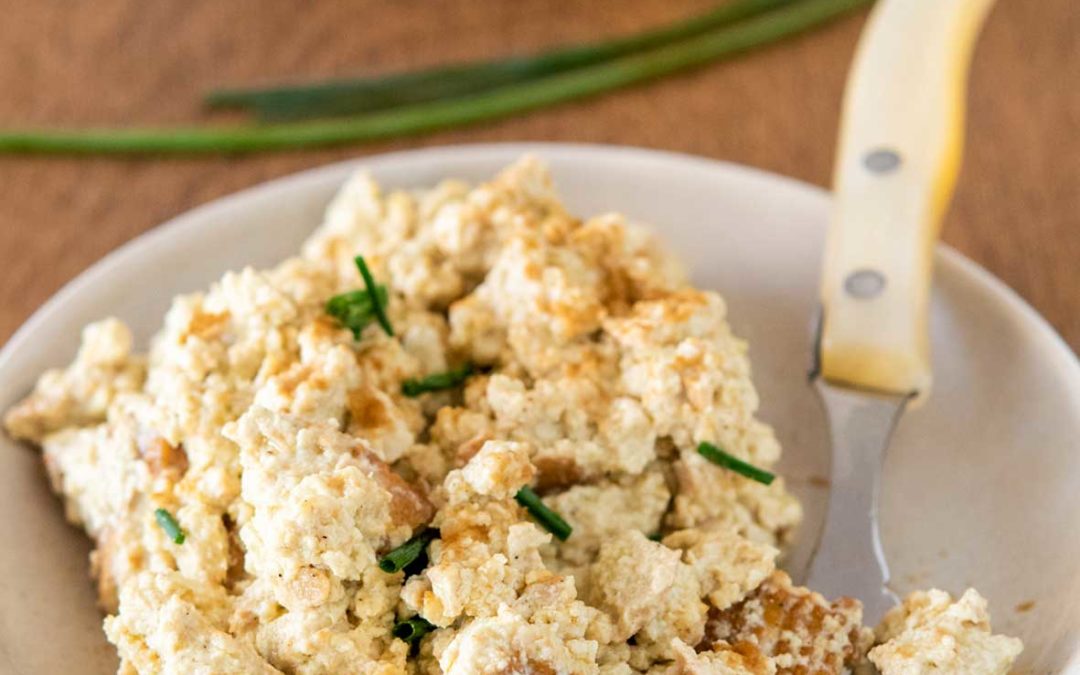 Brouillade de tofu