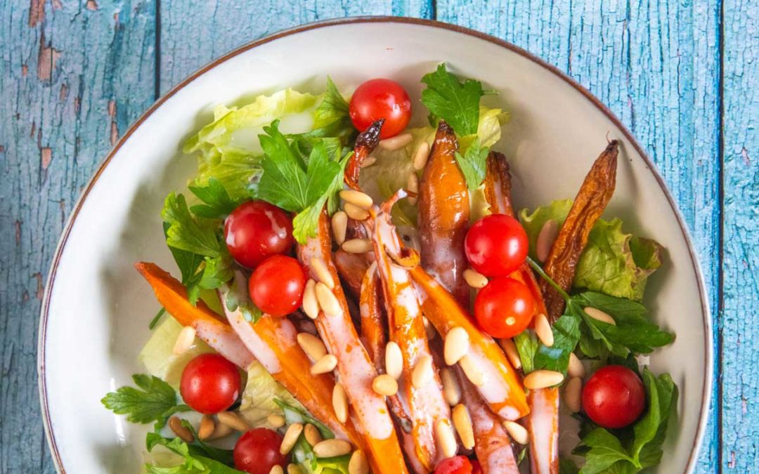Salade de carottes au lait ribot