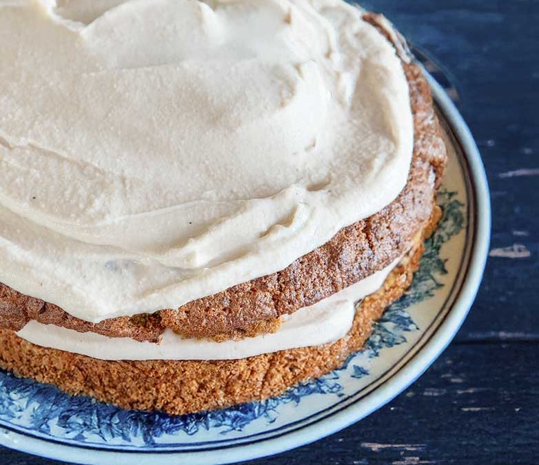 Carrot cake glaçage cajou