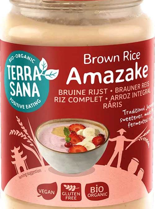 Zoom sur l’amazaké « Terra sana »