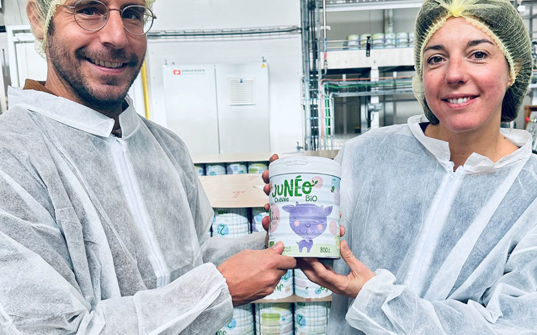 Le lait de chèvre Junéo